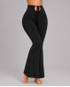 Pantaloni da danza neri a vita alta