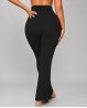 Pantalón de danza negro de talle alto