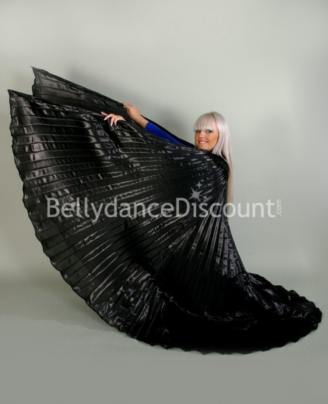 Black opaque belly dance Isis wings Black opaque belly dance Isis wings