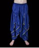 Sarouel de danse orientale et Bollywood bleu foncé