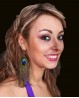 Pendientes plumas de pavo real