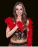Feather Boa red