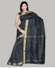 Sari für den Bollywood Tanz in Schwarz