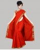 Sari de danse Bollywood rouge et doré