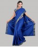 Dark blue Bollywood Saree