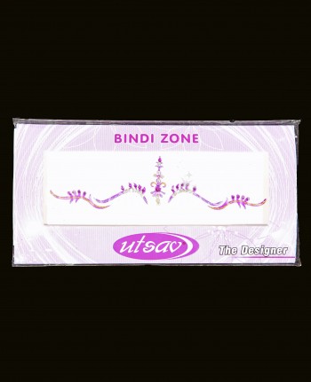 Tatoo "Front" de danse orientale et Bollywood violet