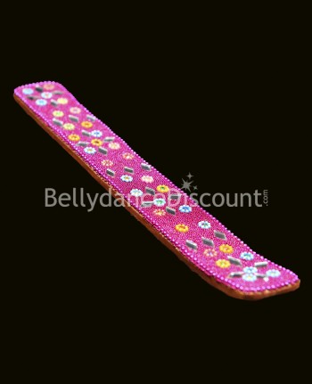 Fuchsia Indian incense holder