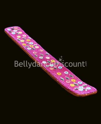 Fuchsia Indian incense holder