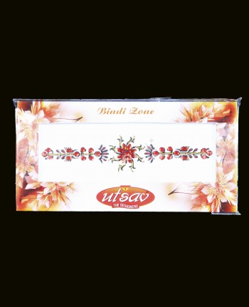 Tatoo de danse orientale et indienne rouge or