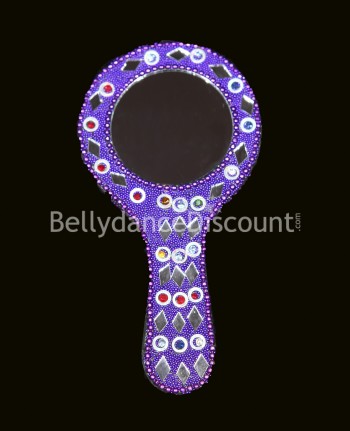 Purple Indian mirror