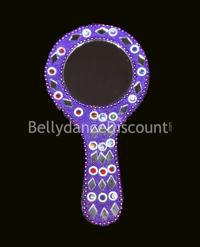 Miroir indien violet