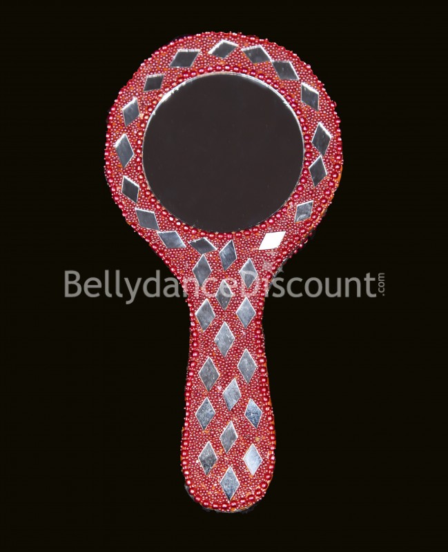 Red Indian mirror