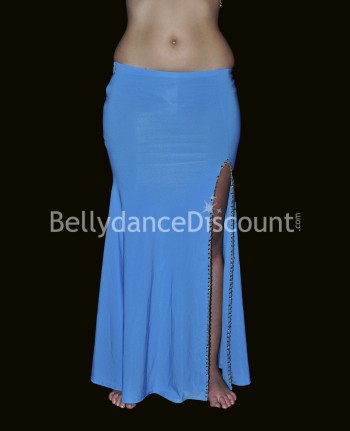 Light blue Bellydance pencil skirt