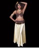 Collana di danza del ventre dorata