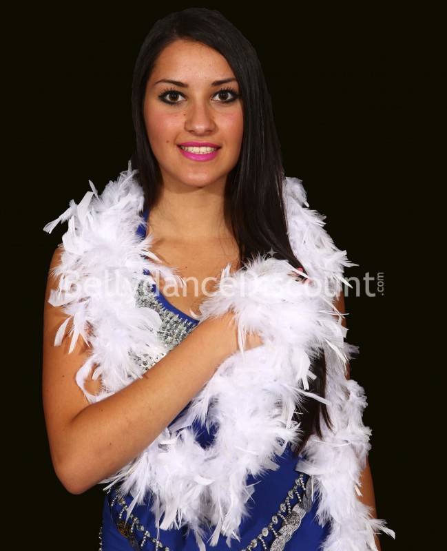 Feather Boa white