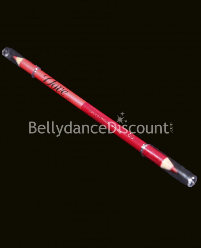 Matita da trucco rossa + arancio