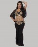 Golden metal Bellydance bra