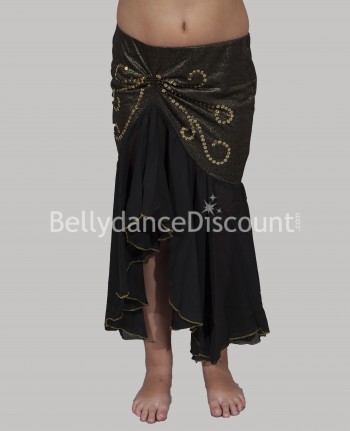 Black belly dance  children’s skirt
