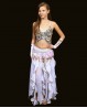 White belly dance children’s sleeves