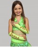Green belly dance children’s sleeves