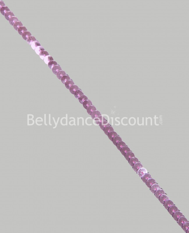 Sequined edging light purple 1 meter