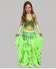 Green belly dance  children’s skirt