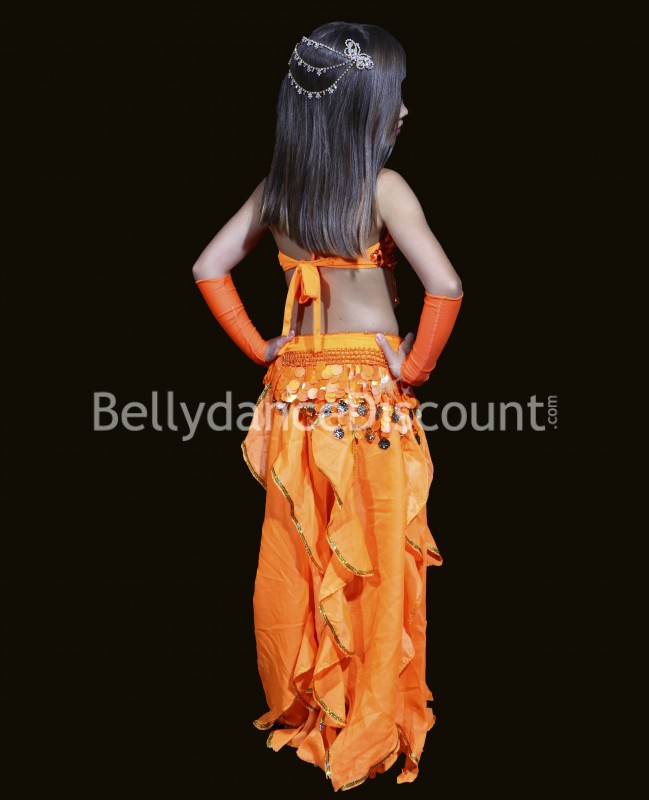 Ornement cheveux chaînettes or et strass