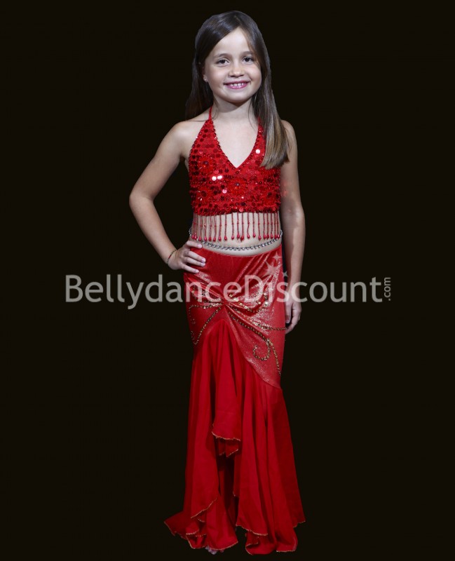 Cadena de brillantes grandes para el vientre