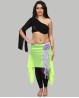 Leggings trasparenti neri per lezioni di danza