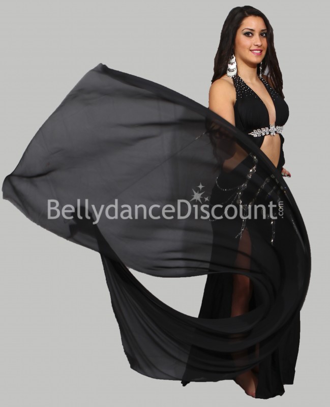 Veil poi di danza del ventre nero