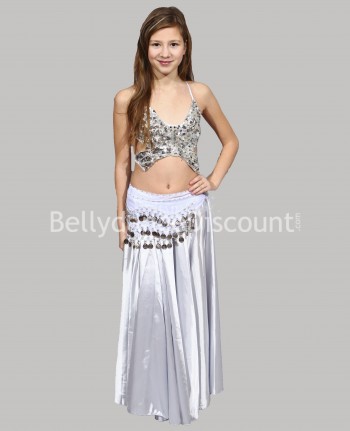 White belly dance...