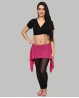Cinturón fucsia para danza del vientre estilo falda
