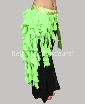 Light green drooping belt for belly dance