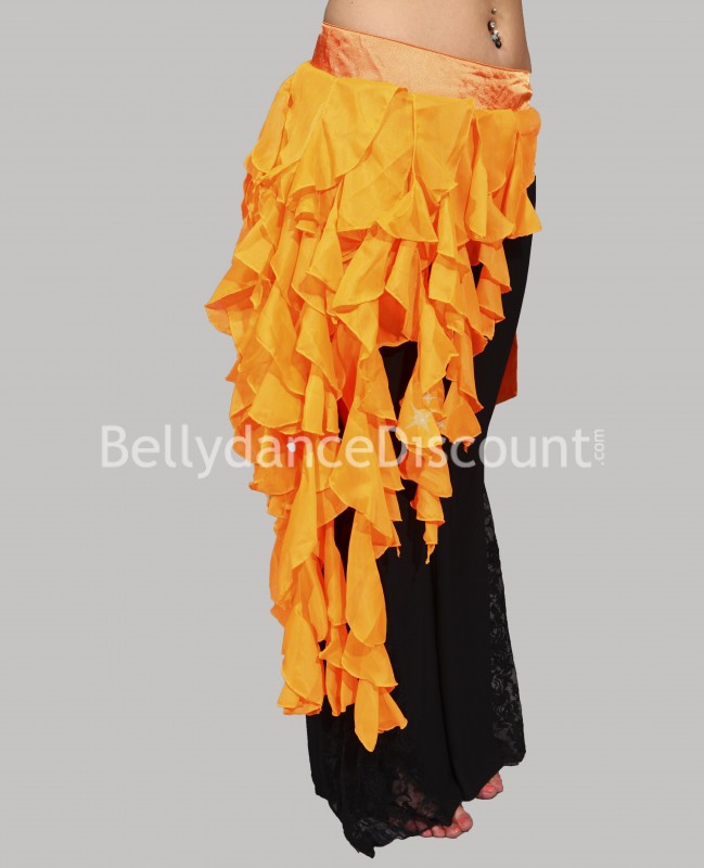 Cintura di danza del ventre cadente arancio