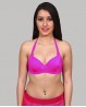 Reggiseno basico di danza del ventre fucsia