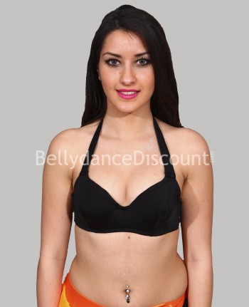 Soutien-gorge basique de danse orientale noir