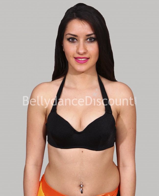 Soutien-gorge basique de danse orientale noir