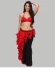 Soutien-gorge basique de danse orientale rouge