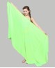 Voile enfant de danse orientale vert