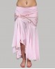 Light pink Mermaid-style Bellydance skirt