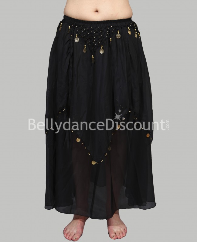 Jupe de danse orientale noire