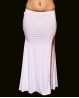White Bellydance pencil skirt
