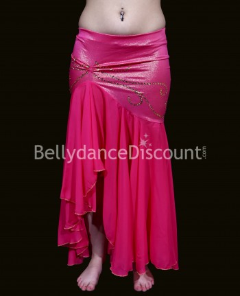 Fuchsia Mermaid-style Bellydance skirt
