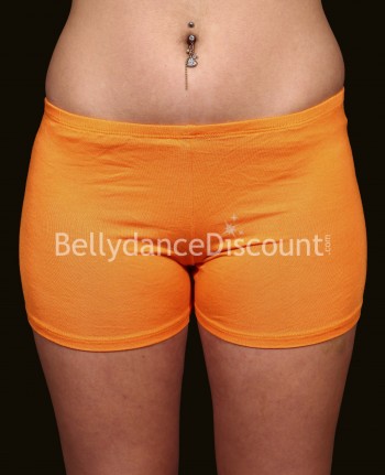 Mutande a pantaloncino di danza del ventre arancio
