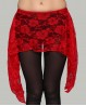 Red Bellydance belt in lace