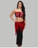 Red fishnet Bellydance belt