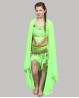Green belly dance children’s veil 