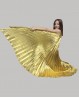 Opaque Bellydance Isis wings for kids gold