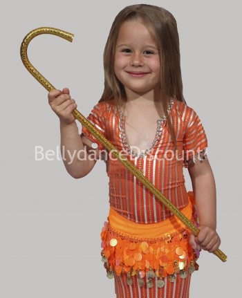 Gold belly dance children’s cane