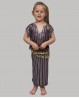 Vestido  Baladi / Saïdi violeta para niña, ideal para danza del vientre 